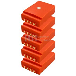 5 Bater�as para ABB-HBC FuB 05 XL BA225030 | 6V 2.200 mAh